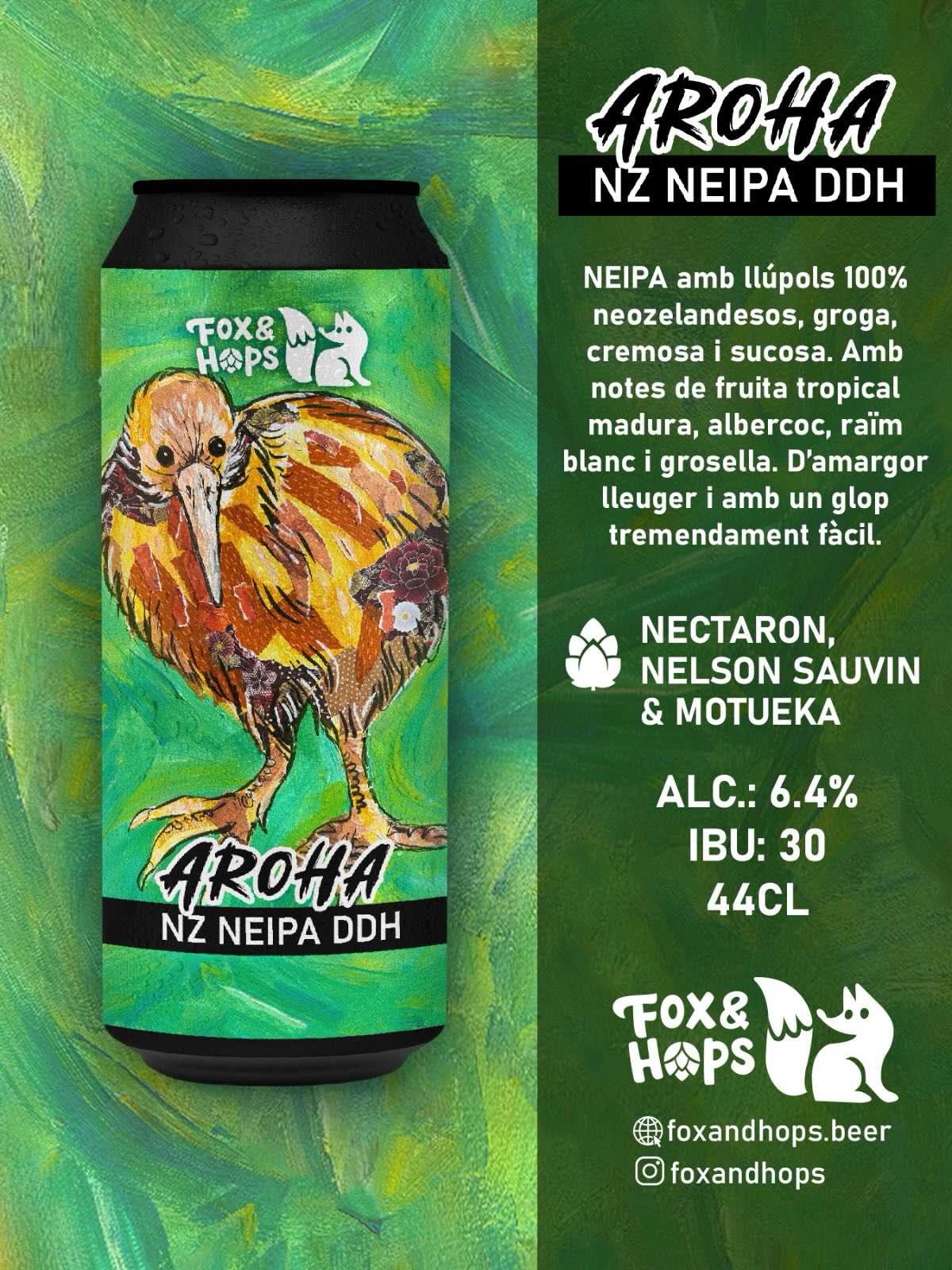 Cerveza Fox&Hops 3